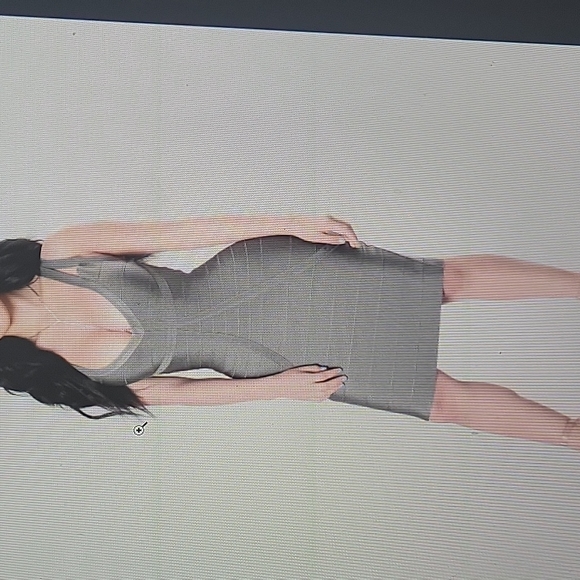 Grey tease me baby bandage dress - Picture 1 of 2